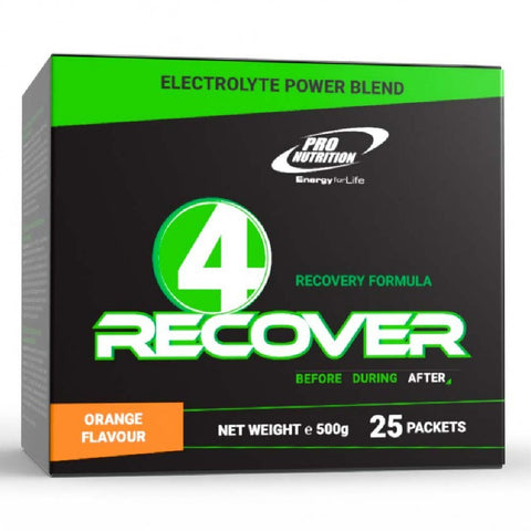 Carbohidrati | 4 Recover pudra, 25x20g pudra, Pro Nutrition, Supliment pentru refacere 0