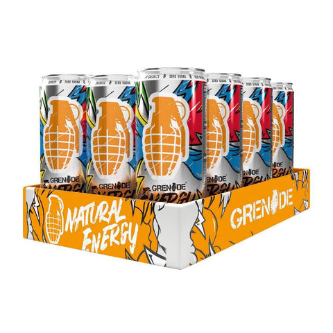 Suplimente antrenament | Energy Drink 330ml, Grenade, Supliment alimentar pre-workout cu cofeina 3