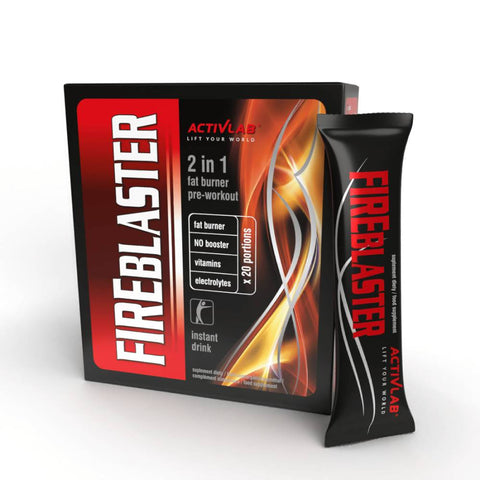 Pre-workout | Fireblaster, pudra, 12g, Activlab, Supliment pentru slabire 0