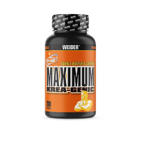 Creatina | Creatina Maximum Krea-Genic 200 capsule, Weider,  Supliment crestere masa musculara 0