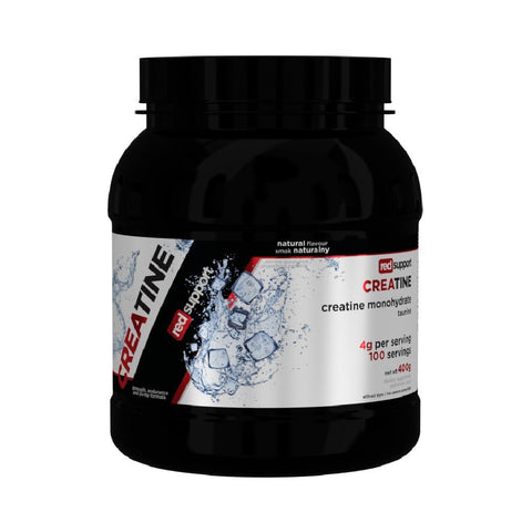 Creatina | Creatina monohidrata, pudra, 400g, Red Support, Supliment crestere masa musculara 0