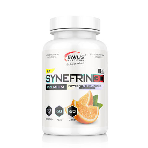 Arzatoare de grasimi Sinefrina 30mg, 60 tablete, Genius Nutrition, Supliment alimentar pentru scadere in greutate 1
