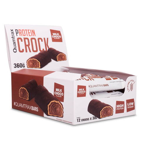 Batoane proteice | Protein Crock 30g, Quamtrax, Baton proteic 0