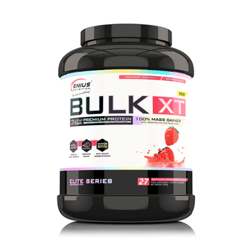Gainer BULK - XT pudra, 4000g, Genius Nutrition, Supliment crestere masa musculara 1