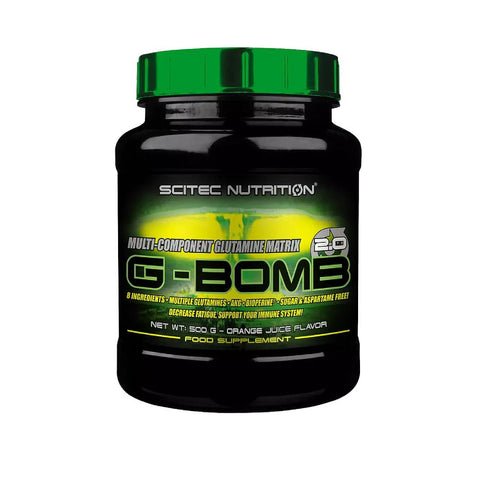 Glutamina | G-Bomb 2.0, pudra, 500g, Scitec Nutrition, Supliment pentru refacere 0