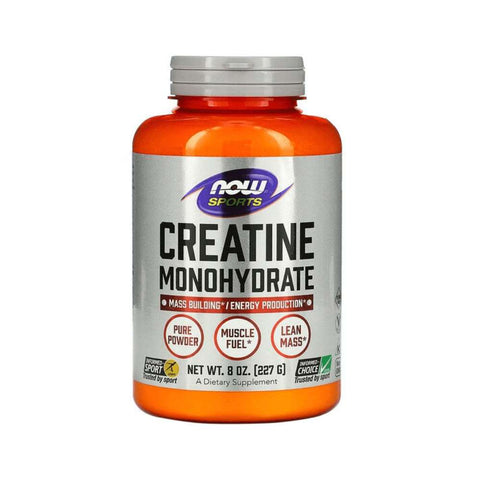 Creatina | Creatina monohidrata 227g, pudra, Now Foods,  Supliment crestere masa musculara 0
