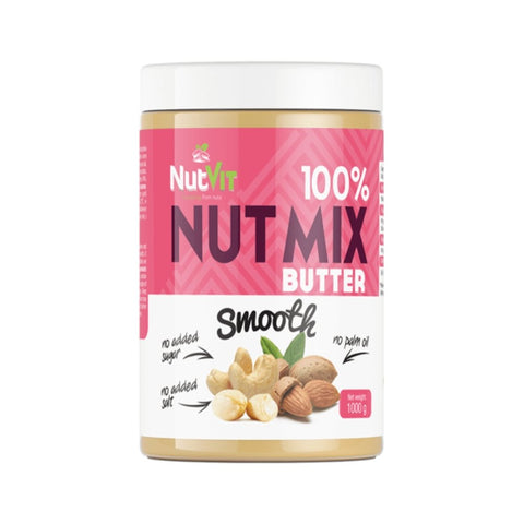 Alimente & Gustari | Unt din mix de alune, 1000g, NutVit, Textura smooth 0