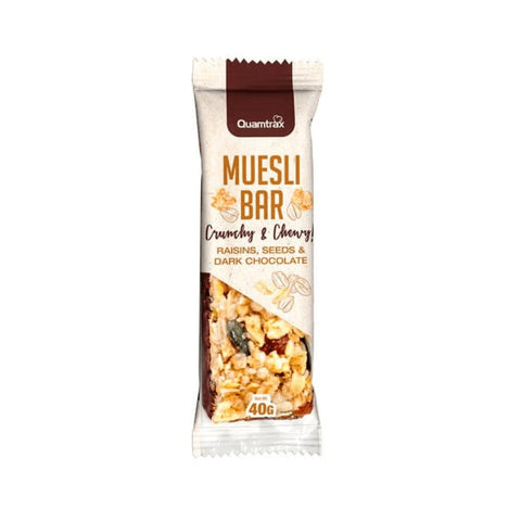 Alimente & Gustari | Baton Musli Bar 40g, Quamtrax, Fara zahar adaugat 0