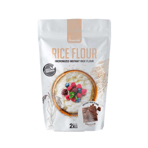 Quamtrax | Crema de orez Instant Rice Flour, 2kg, Quamtrax 5