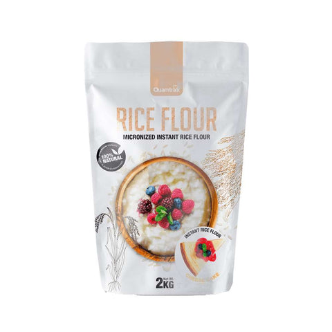 Quamtrax | Crema de orez Instant Rice Flour, 2kg, Quamtrax 4