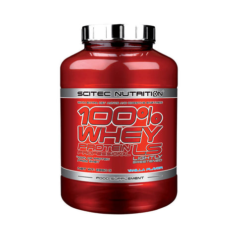 Suplimente antrenament | 100% Whey Protein Professional 2.3kg, pudra, Scitec Nutrition, Concetrat proteic din zer 0