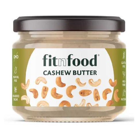 Alimente & Gustari | Unt de caju, 200g, FItnfood, Fara zahar adaugat 0
