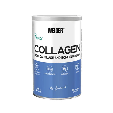 Colagen | Colagen 300g, pudra, Weider, Supliment alimentar cu acid hialuronic, magneziu si vitamina C pentru piele, oase si articulatii 0